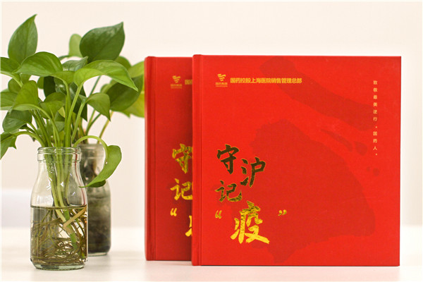 抗疫紀(jì)念畫(huà)冊(cè)設(shè)計(jì)-單位抗擊疫情志愿者事跡宣傳圖冊(cè)影集