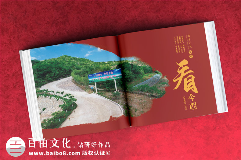 集團成立周年宣傳冊-公司創(chuàng)建10周年活動制作相冊影集