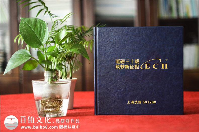 上市集團公司三十周年紀念冊-企業(yè)發(fā)展成果回顧畫冊設(shè)計