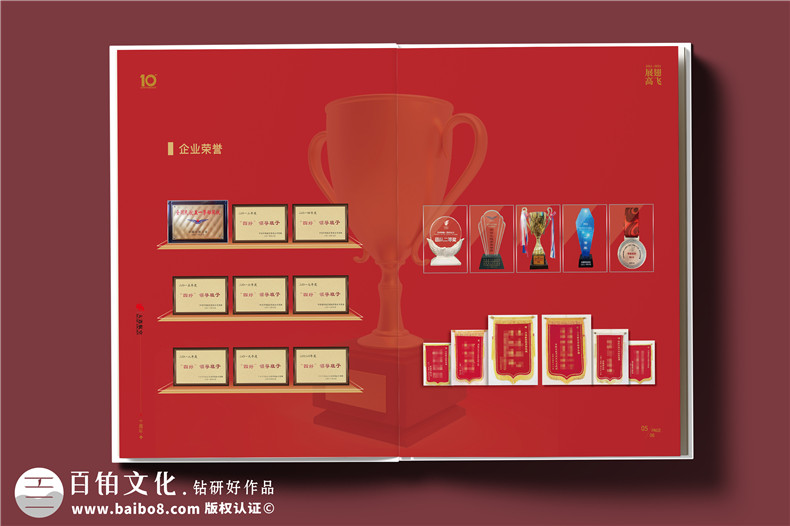 翱翔十載，云端逐夢(mèng)--航空公司10周年紀(jì)念冊(cè)?設(shè)計(jì)定制