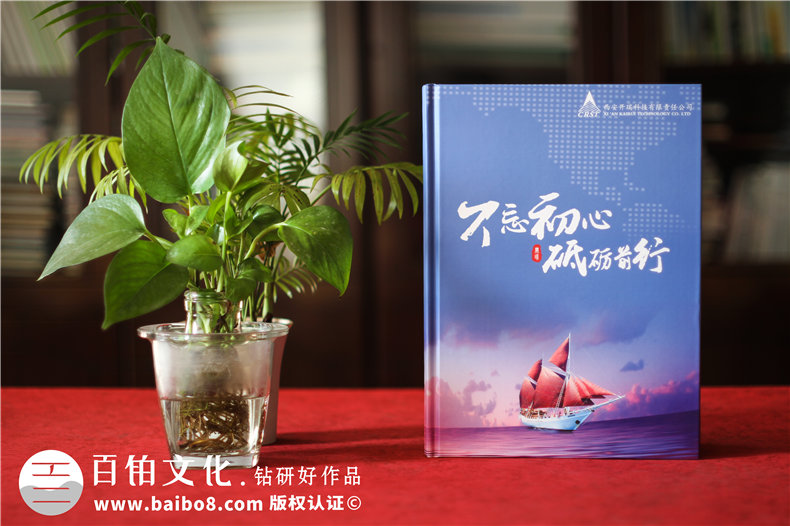 企業(yè)15周年紀念宣傳畫冊怎么做-公司十五周年慶典影冊