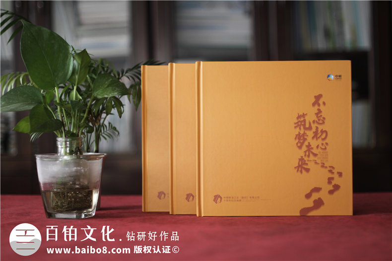 企業(yè)十周年影像紀念冊怎么做-用于宣傳的知名公司周年慶畫冊設(shè)計