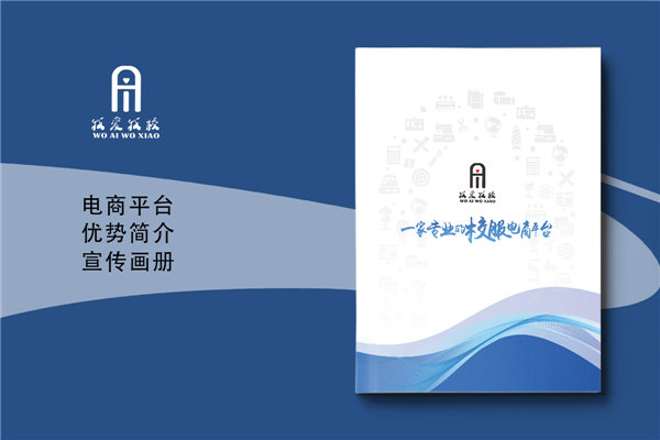 電商平臺簡介宣傳冊設(shè)計(jì)-校服電商采購平臺畫冊