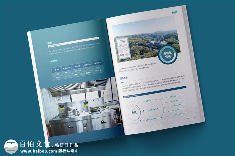 新能源行業(yè)宣傳冊(cè)設(shè)計(jì)-電力工程承包公司簡介畫冊(cè)制作
