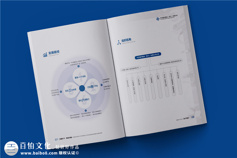 公路工程公司宣傳冊設(shè)計(jì)-市政建設(shè)企業(yè)簡介畫冊