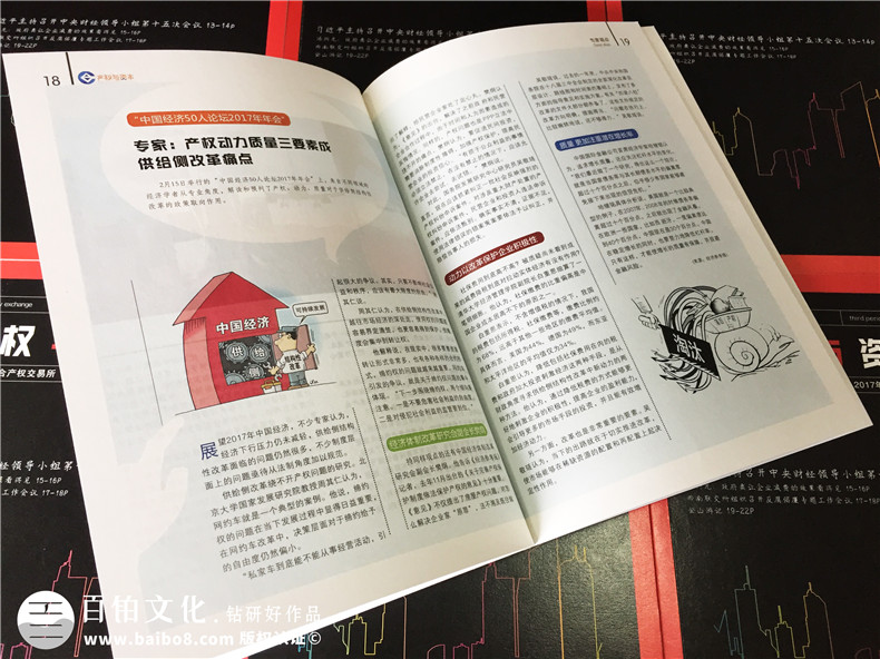 《產(chǎn)權(quán)與資本》企業(yè)內(nèi)刊設(shè)計(jì)-公司形象畫冊